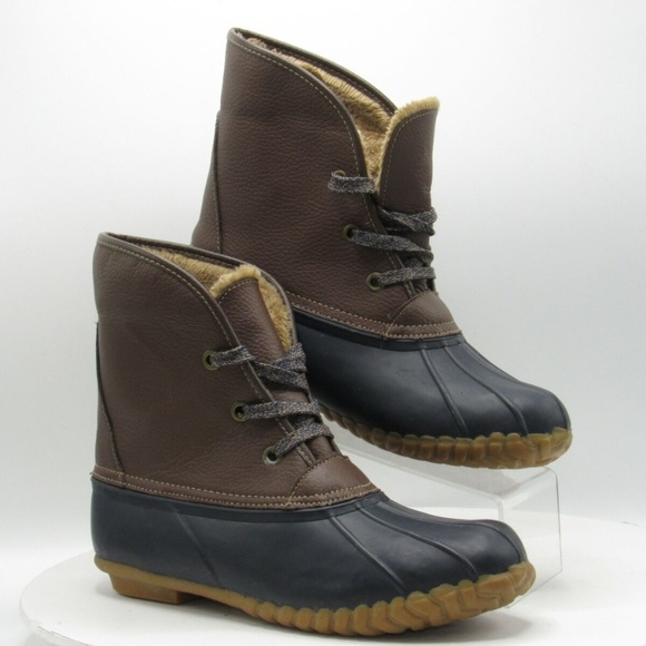 Sporto Size 11 M Black Brown Boots Mens L4 E12 main image 4
